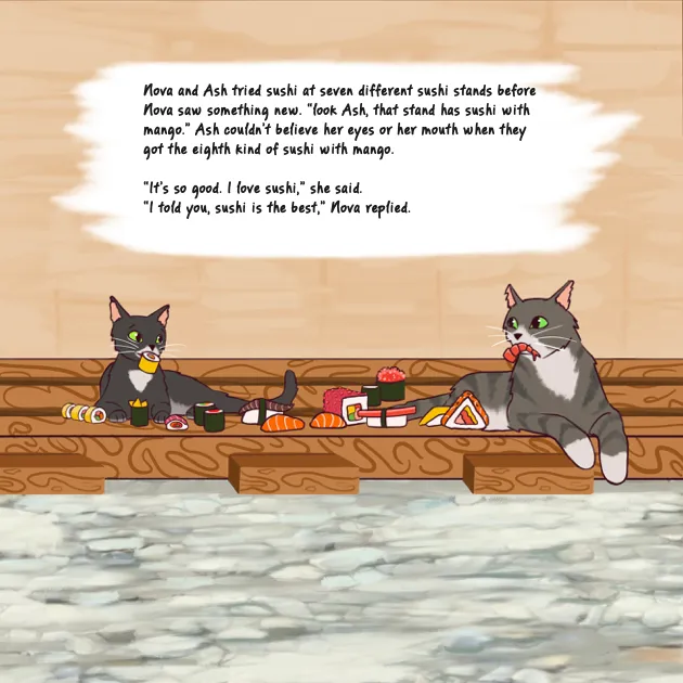 Sushi-ca-doo sample page 3